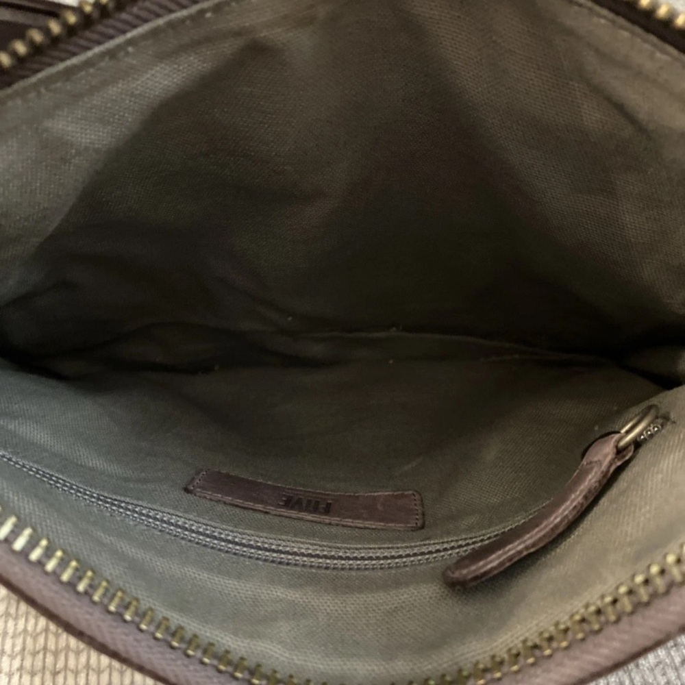 Frye Taupe Leather Crossbody Bag - Picture 8 of 10